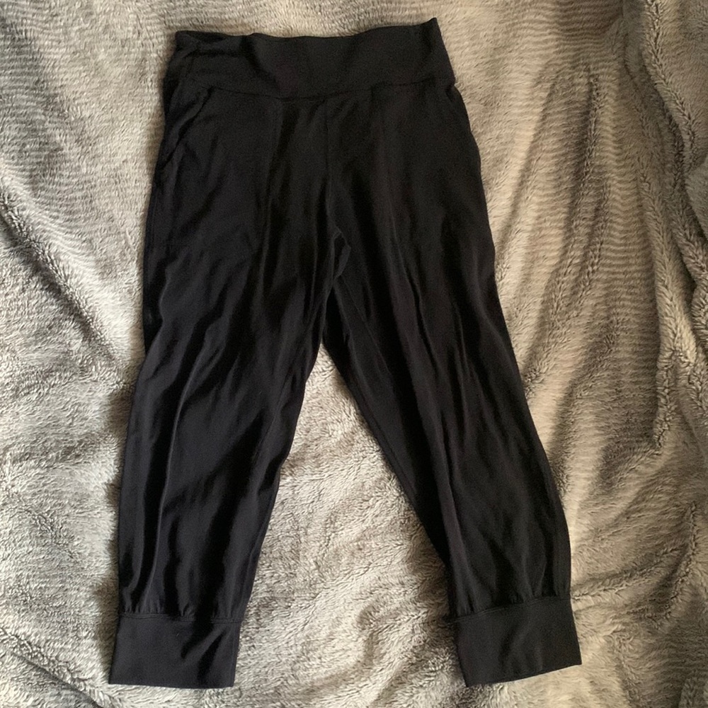 Cropped align joggers
